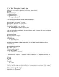 ASCP-Chemistry section  ASCP-Chemistry section