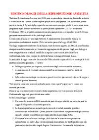 Appunti di biotecnologie della riproduzione assistita