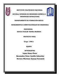 Proyecto 1 de herramientas computacionales