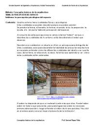 conceptos basicos en la arquitectura......................................................