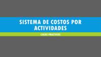 Costeo basado en actividades (ABC) en empresas de producción