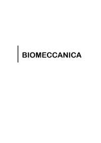 Appunti del corso di biomeccanica