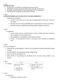 This contains the Summary Report of midterms topics.