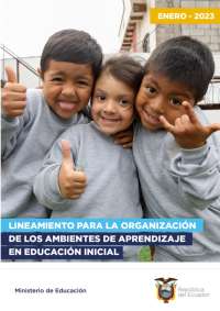 lineamientos para la organización  de ambientes de aprendizaje en educación inicial