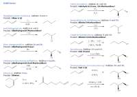 Additionsreaktionen der organischen Chemie