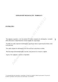 gestão de conflitos modelos