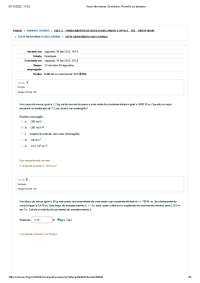 Testes de Fundamentos de ótica (FOOO)