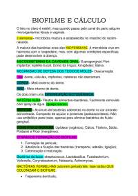 Biofilme e Cálculo Dental