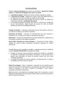 Tipos de Combustiveis Aeronáuticos