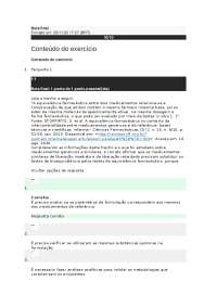 Prova de tecnologia dos alimentos