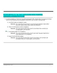 PATHO-RENAL/GL Sac 2023 ;QUESTIONS WITH VERIFIED ANSWERS.ASSURED SUCCESS