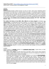 Appunti Cultural theory aa.2023/2024