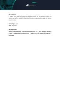 Desenvolvimento e Documentação de Soluções Digitais