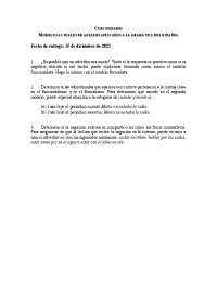 Cuestionario de modelos actuales de análisis