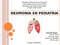 Neumonía en Pediatría: Etiología, Fisiopatología, Diagnóstico y Tratamiento