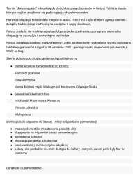 notatka historia dwie okupacje