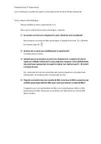 Relatório de PAM - PSC