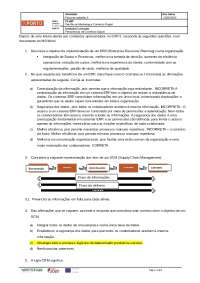 Implementação de um ERP numa organização