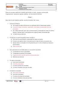 Sistemas de Informação Organizacionais
