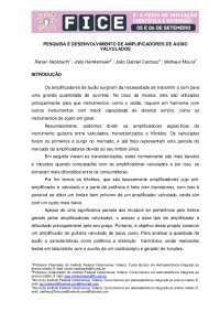 Amplificadores de áudio valvulados