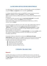 TUTTO il programma di storia per la maturità