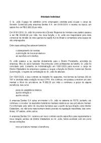 Atividade de Direito do Trabalho respondida