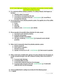 U3 ICC Tank Tightness Testing Exam Prep: Questions & Answers