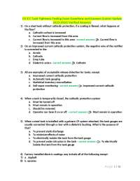 Mastering U3 ICC Tank Tightness Testing: Exam Practice Questions
