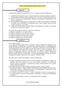 Fundamentos da educação