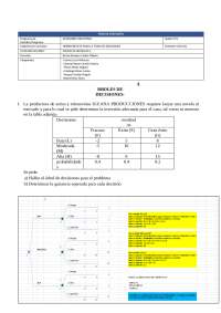 Herramientas para la toma de decisiones en la industria