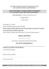 Losy żołnierza i dzieje oręża polskiego w latach 972-1514. Od Cedyni do Orszy