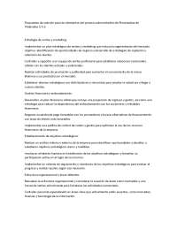 actividad gestión proyectos
