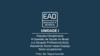Slide vídeo aula semanal estudo interdisciplinar