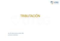 Tributación en el Comercio Exterior