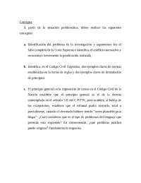 Trabajo practico NRO 4 TAJ - CASO BALBIN, Resolución del Trabajo Practico