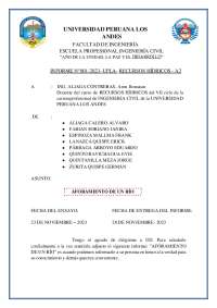 calculo de caudal de un rio