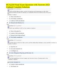 Overview of Labor Laws in the United States