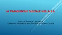 Etivity Competenze Informatiche: La transizione digitale nella Pubblica Amministrazione