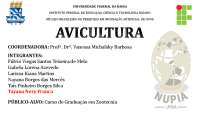 Matrizes aves e estudo da genética