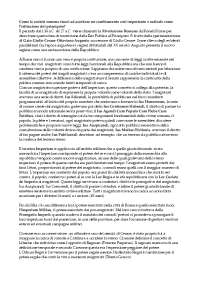 Storia romana II Prof. Valentini