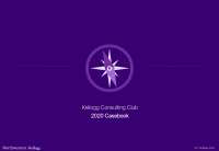 Kellogg Consulting Club Casebook