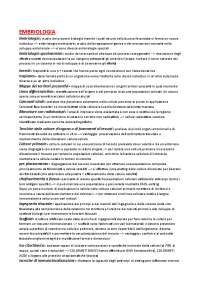 Riassunto del libro di Embriologia De Felici al fine del superamento dell'esame