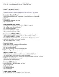 Questionnaire on Dolce Stil Novo