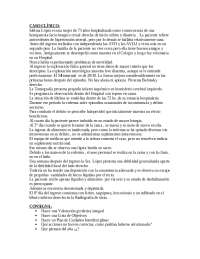 Caso Clínico: Valoración Geriátrica Integral de Idelma López
