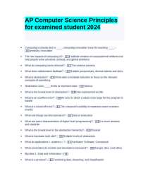 AP Computer Science Principles