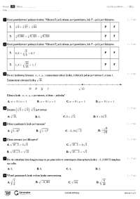 Ćwiczenia z matematyki: Liczby rzeczywiste