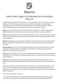 Grécia Antiga: Legado e Complexidade de uma Civilização Marcante