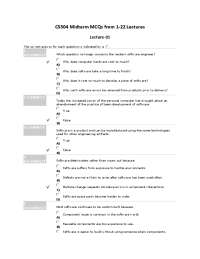 Software Engineering Quiz: Testing and Metrics