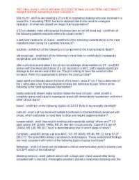 TNCC Final Exam 2: 100 Multiple Choice Questions with Verified Answers