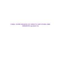 Virginia Driver's Ed Final Exam Questions and Answers